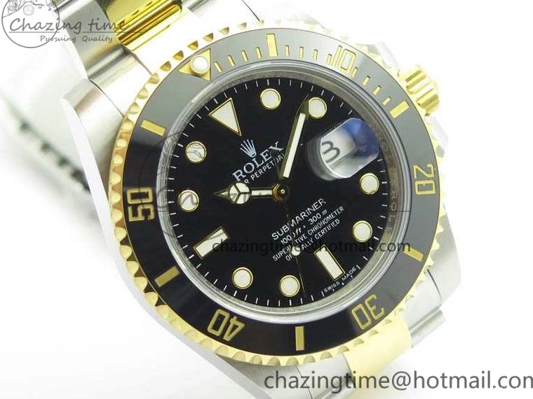 YG 116613LN Noob On Submariner SS Black V5 A2836 Bracelet Dial Edition 1:1 Best 0403